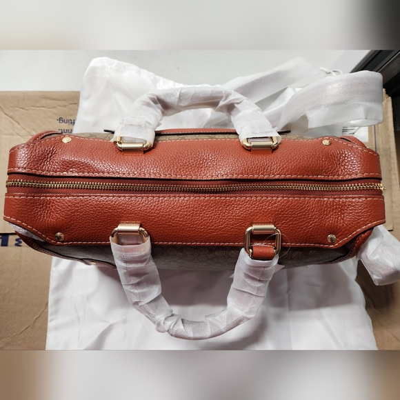 Coach Signature Millie Satchel Bag - Picture 3 of 8